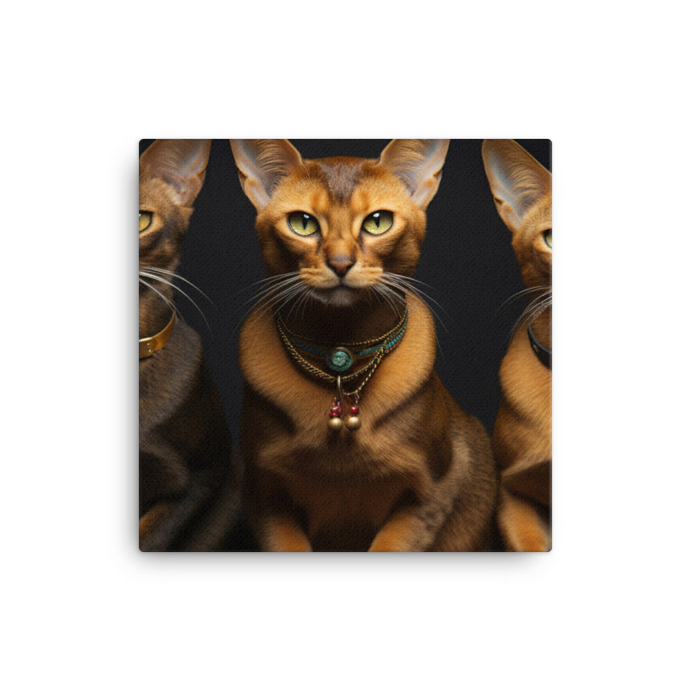 Abyssinian Canvas - PosterfyAI.com