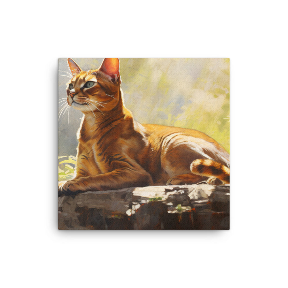 Abyssinian Canvas - PosterfyAI.com