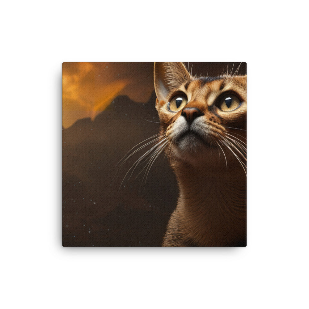 Abyssinian Canvas - PosterfyAI.com