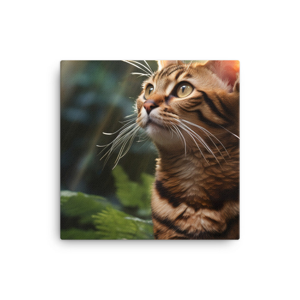 American Shorthair Canvas - PosterfyAI.com