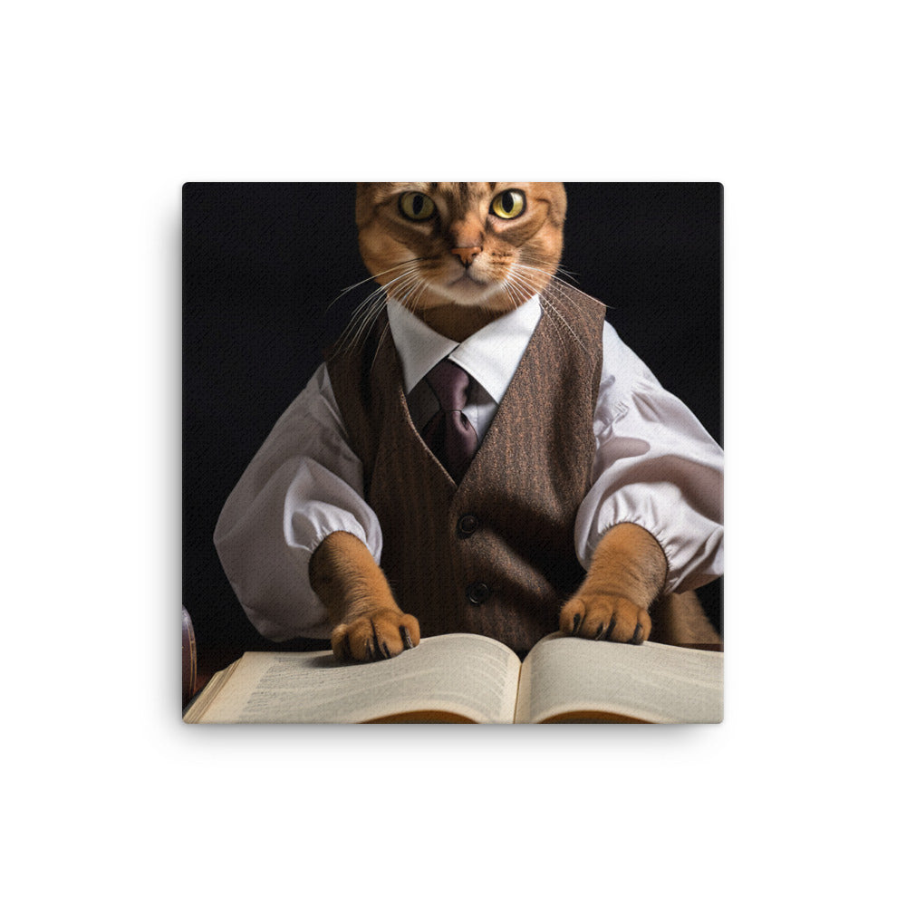 Abyssinian Student Canvas - PosterfyAI.com