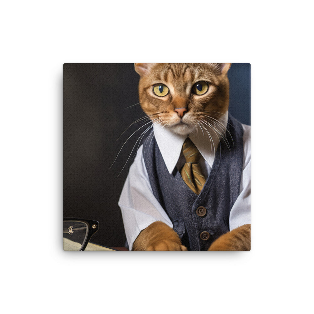 Abyssinian Student Canvas - PosterfyAI.com