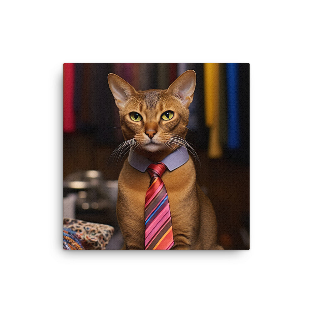 Abyssinian Sales Consultant Canvas - PosterfyAI.com