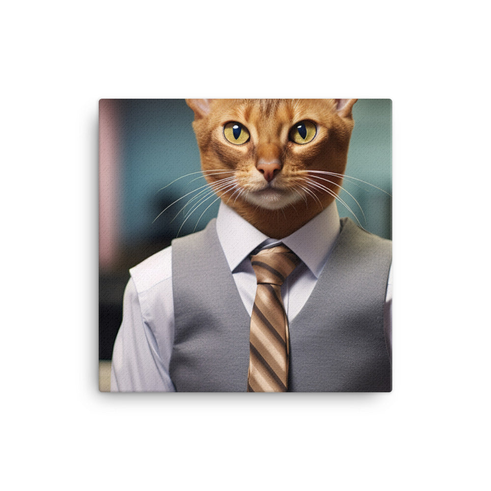 Abyssinian Sales Consultant Canvas - PosterfyAI.com