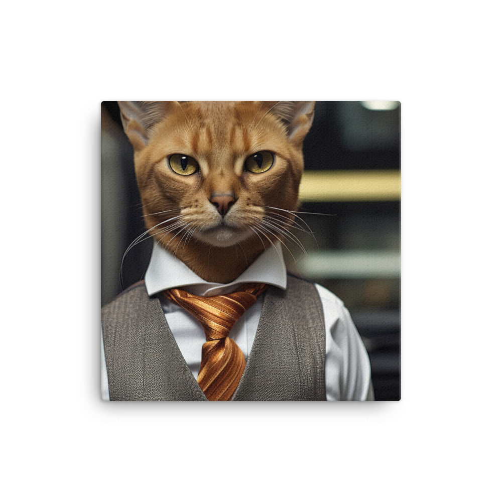 Abyssinian Sales Consultant Canvas - PosterfyAI.com