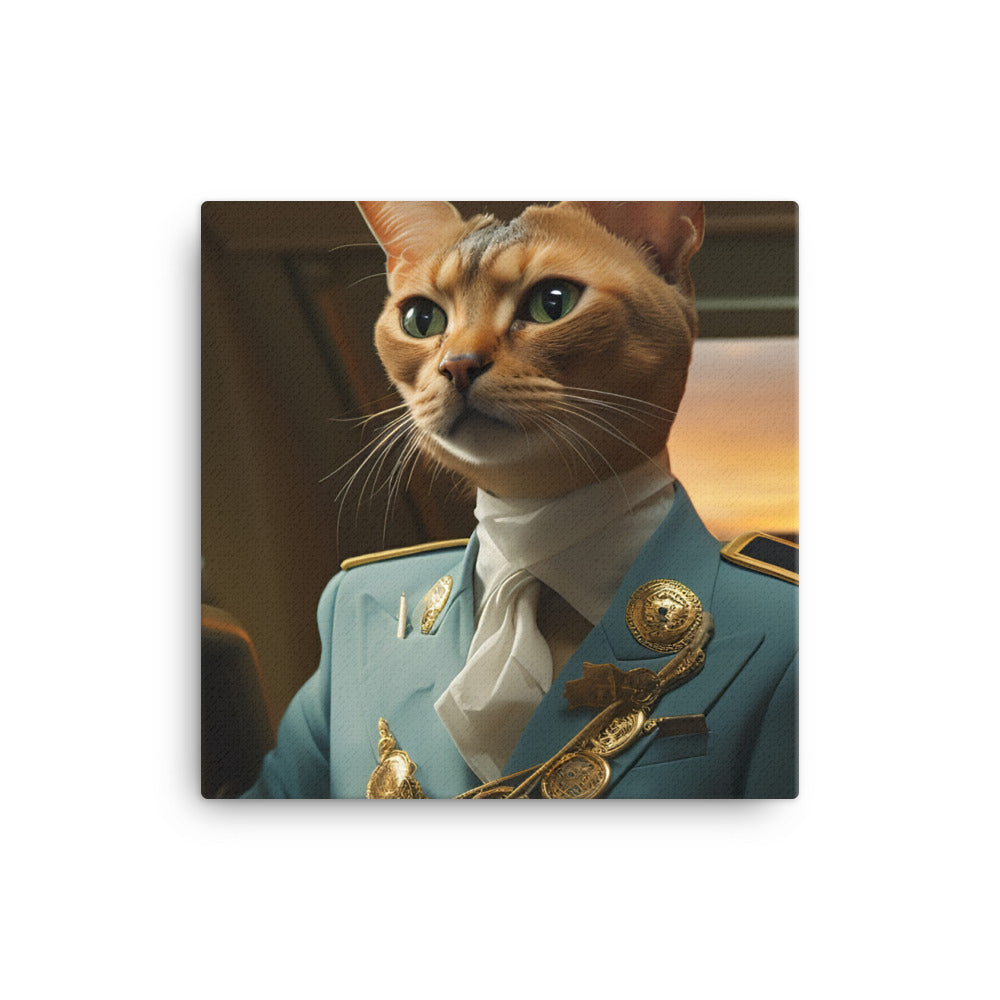 Abyssinian Cabin Crew Canvas - PosterfyAI.com