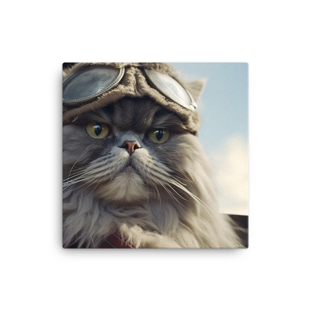 Persian Pilot Canvas - PosterfyAI.com