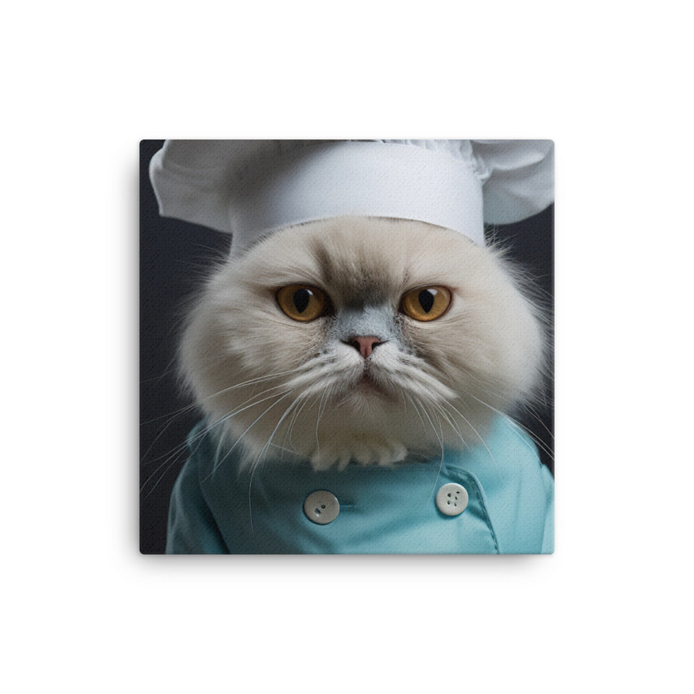 Persian Nurse Canvas - PosterfyAI.com