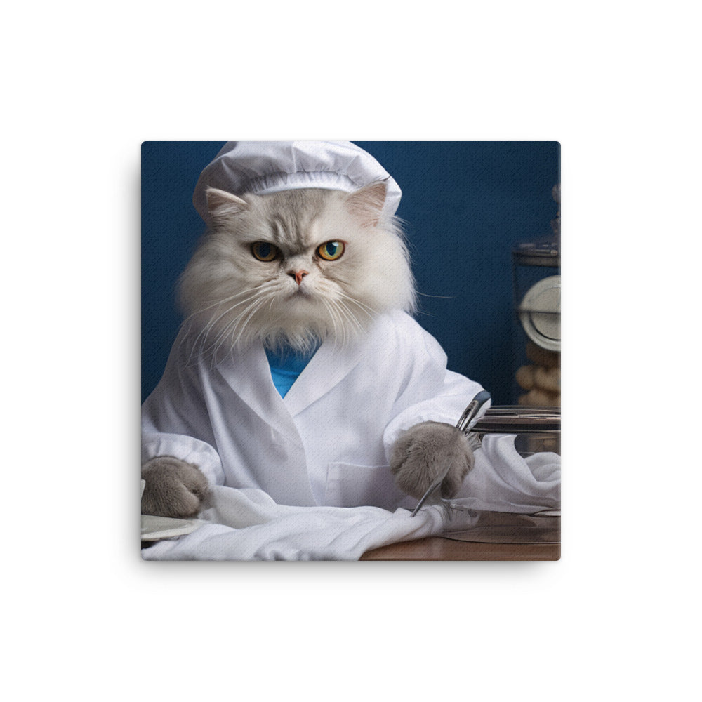 Persian Nurse Canvas - PosterfyAI.com
