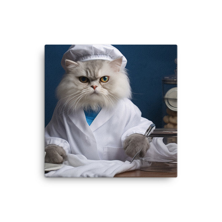 Persian Nurse Canvas - PosterfyAI.com
