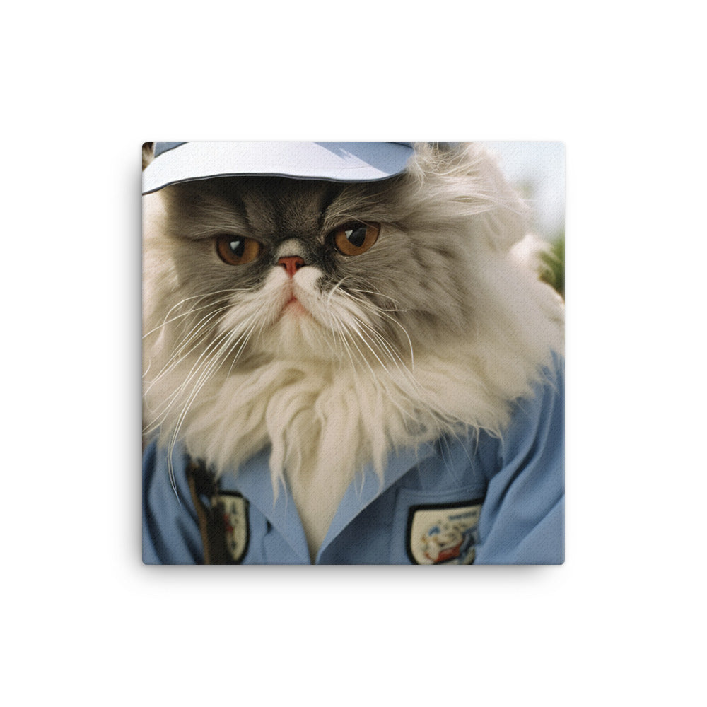 Persian Mail Carrier Canvas - PosterfyAI.com