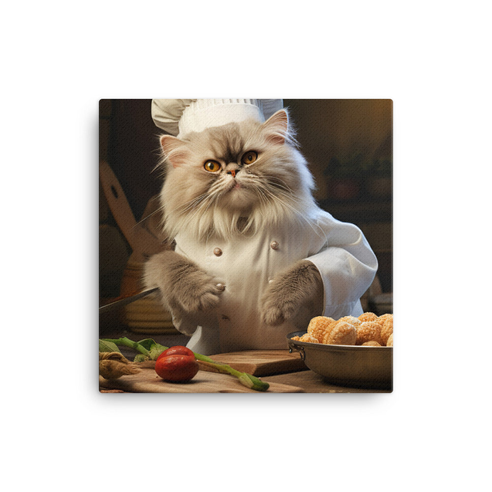 Persian Chef Canvas - PosterfyAI.com