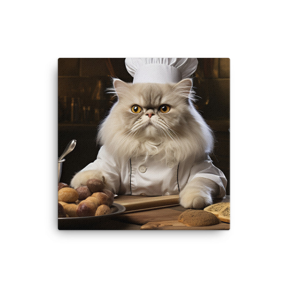 Persian Chef Canvas - PosterfyAI.com