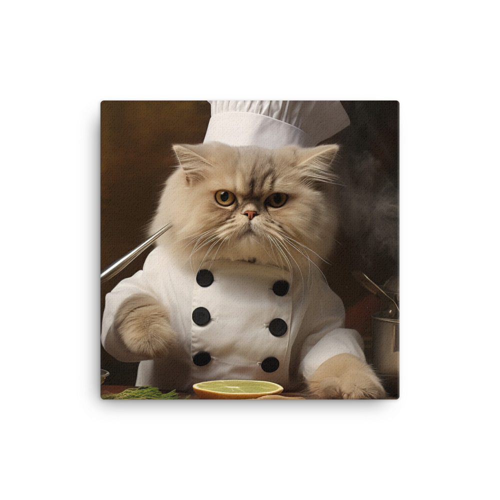 Persian Chef Canvas - PosterfyAI.com