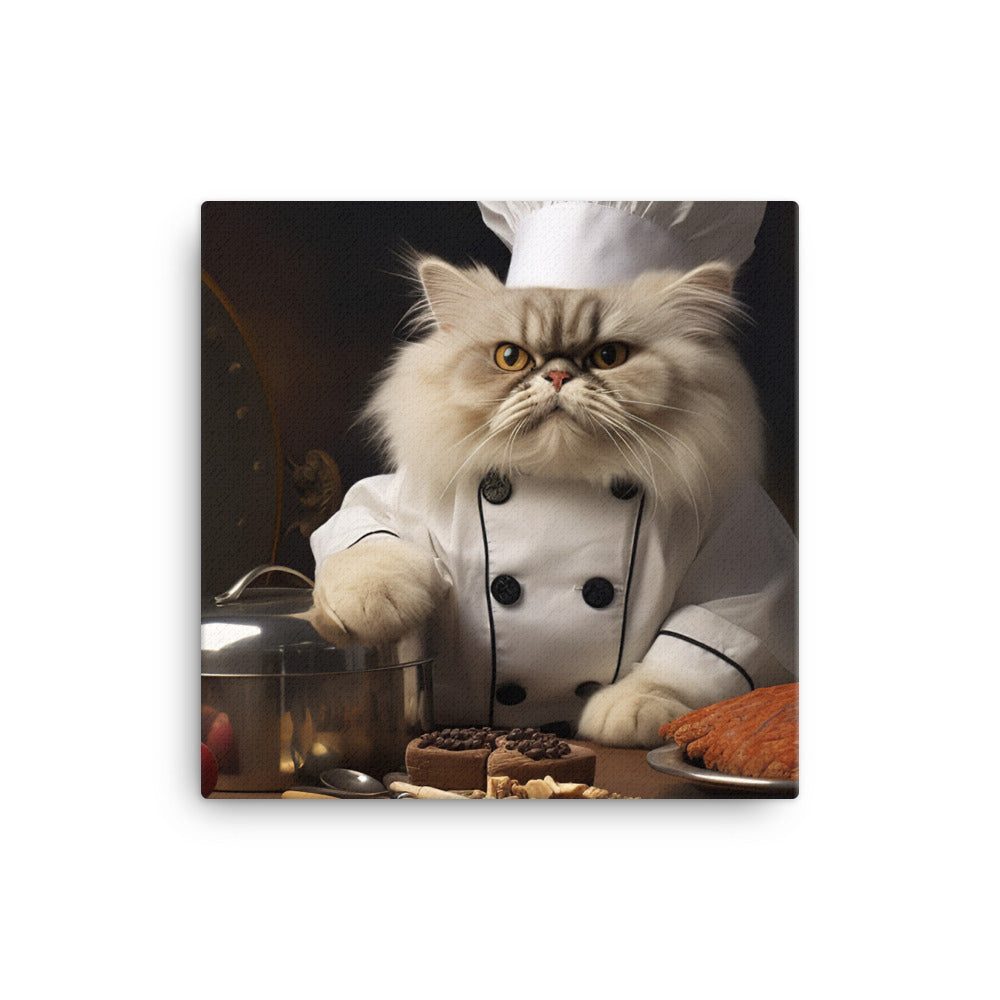 Persian Chef Canvas - PosterfyAI.com