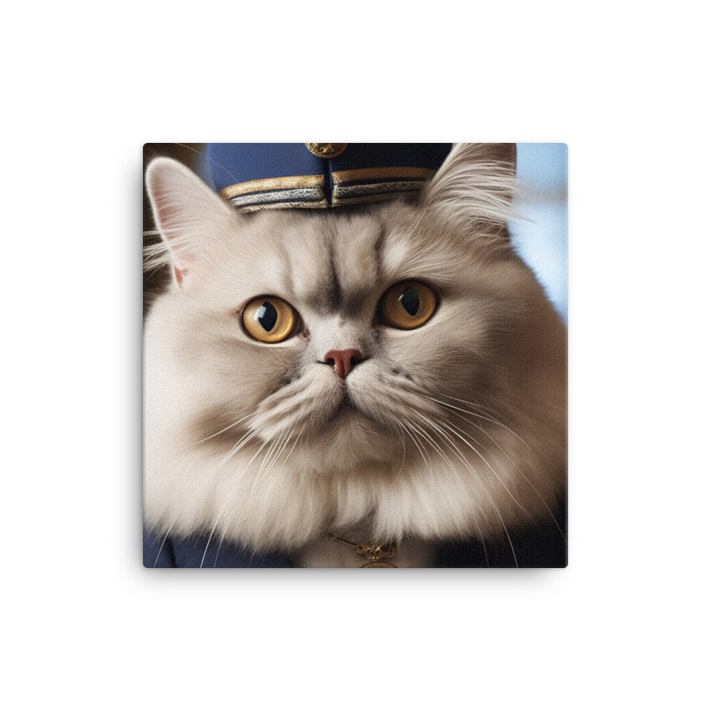 Persian Cabin Crew Canvas - PosterfyAI.com