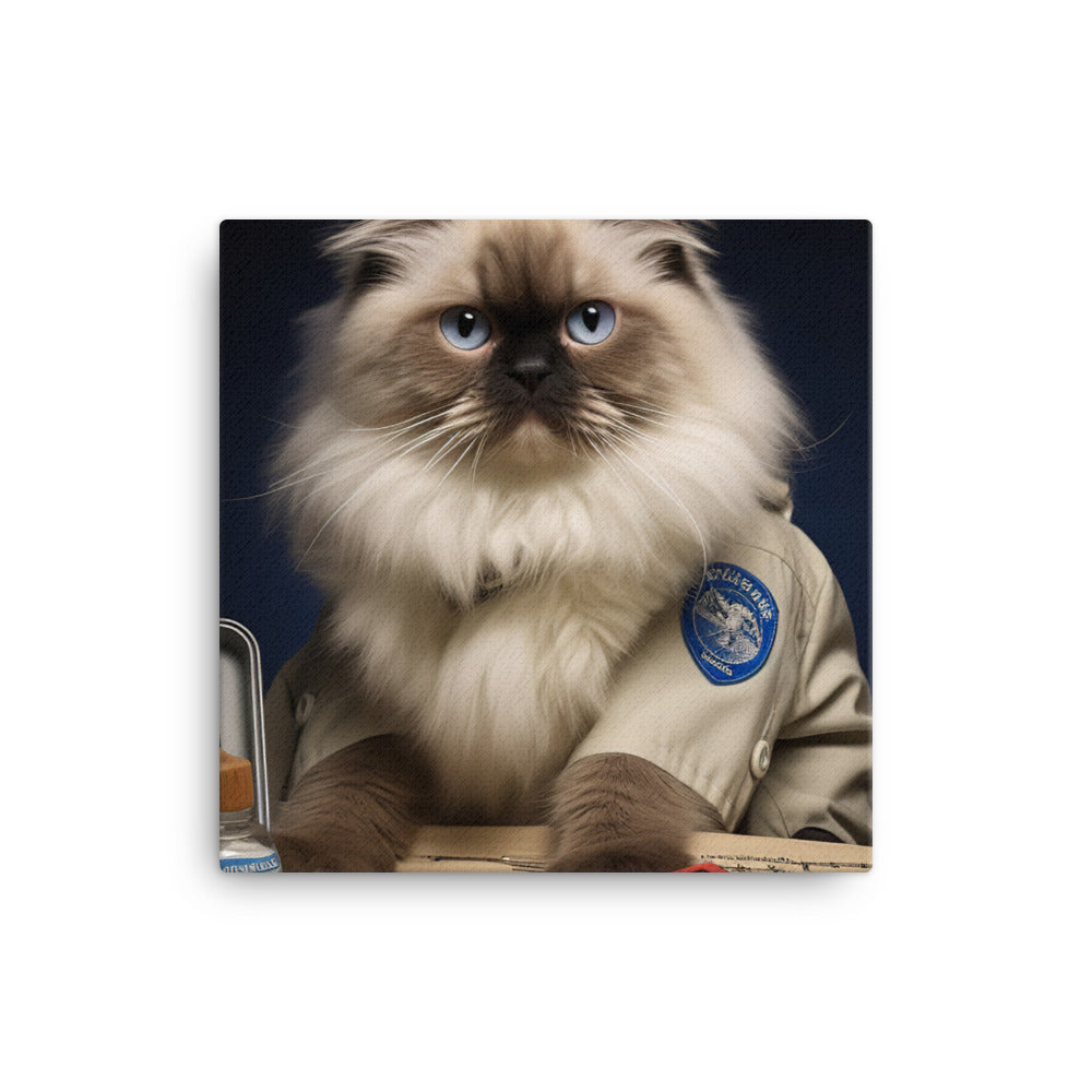 Himalayan Paramedic Canvas - PosterfyAI.com