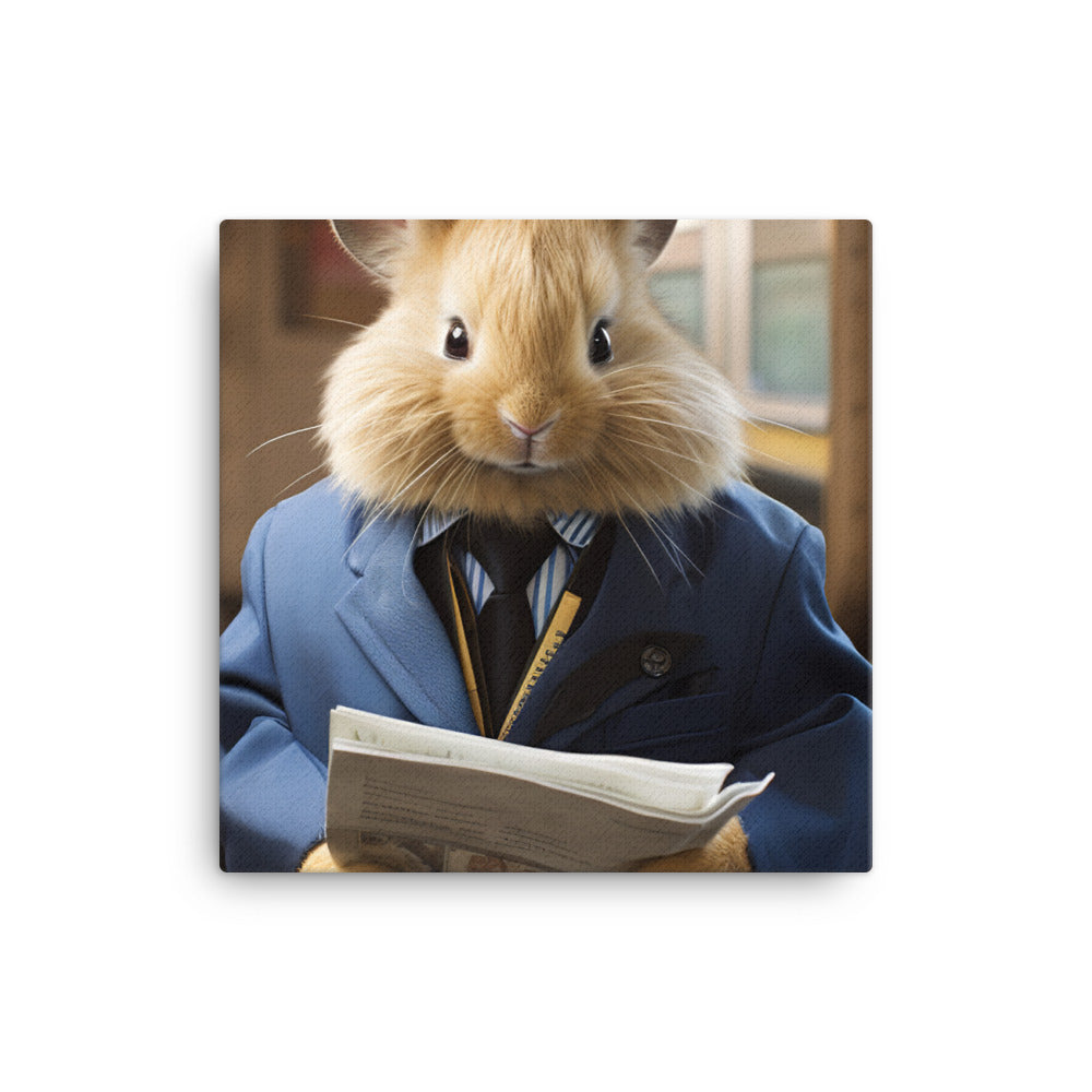 Lionhead Transit Operator Canvas - PosterfyAI.com