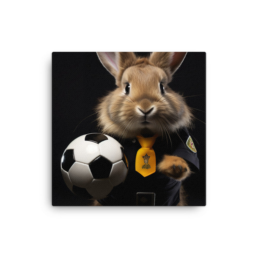 Lionhead Referee Canvas - PosterfyAI.com
