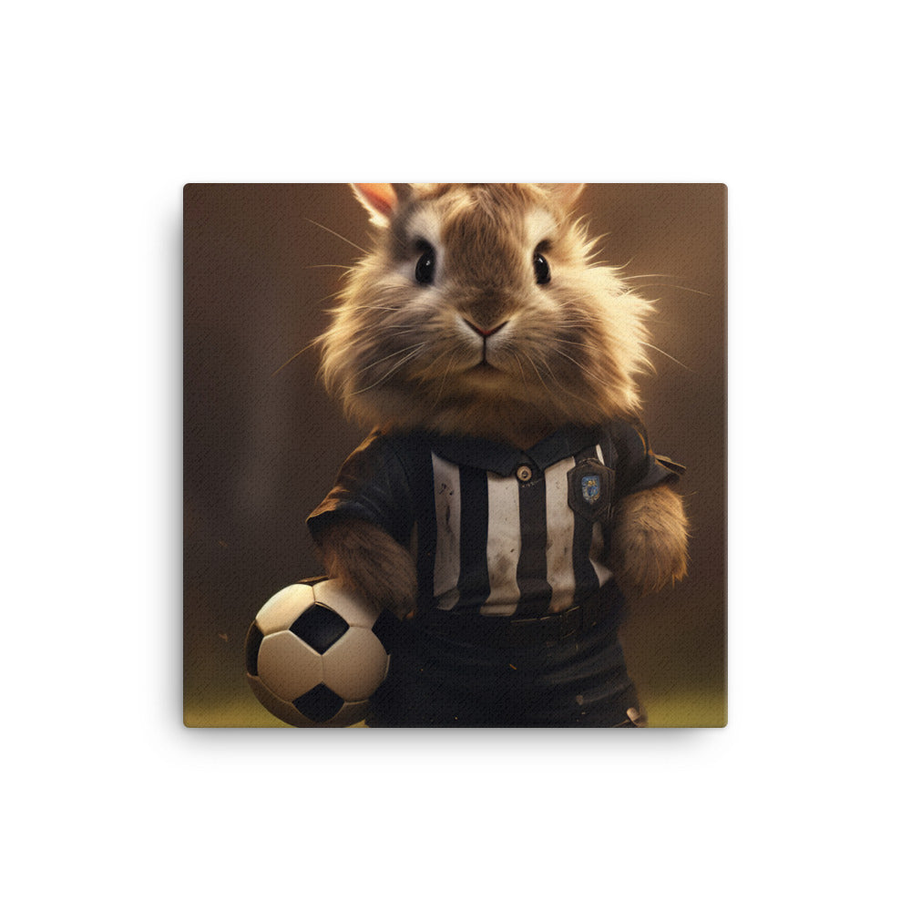 Lionhead Referee Canvas - PosterfyAI.com