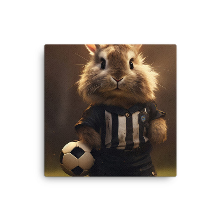 Lionhead Referee Canvas - PosterfyAI.com