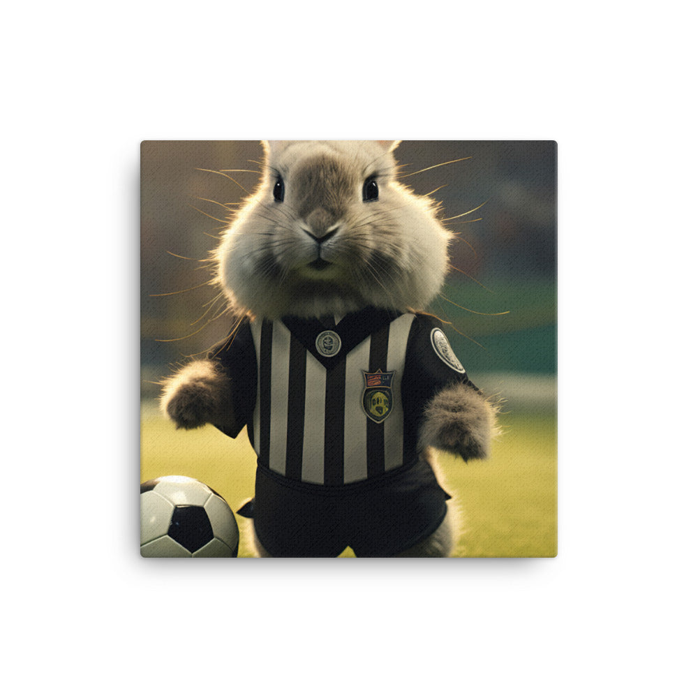 Lionhead Referee Canvas - PosterfyAI.com