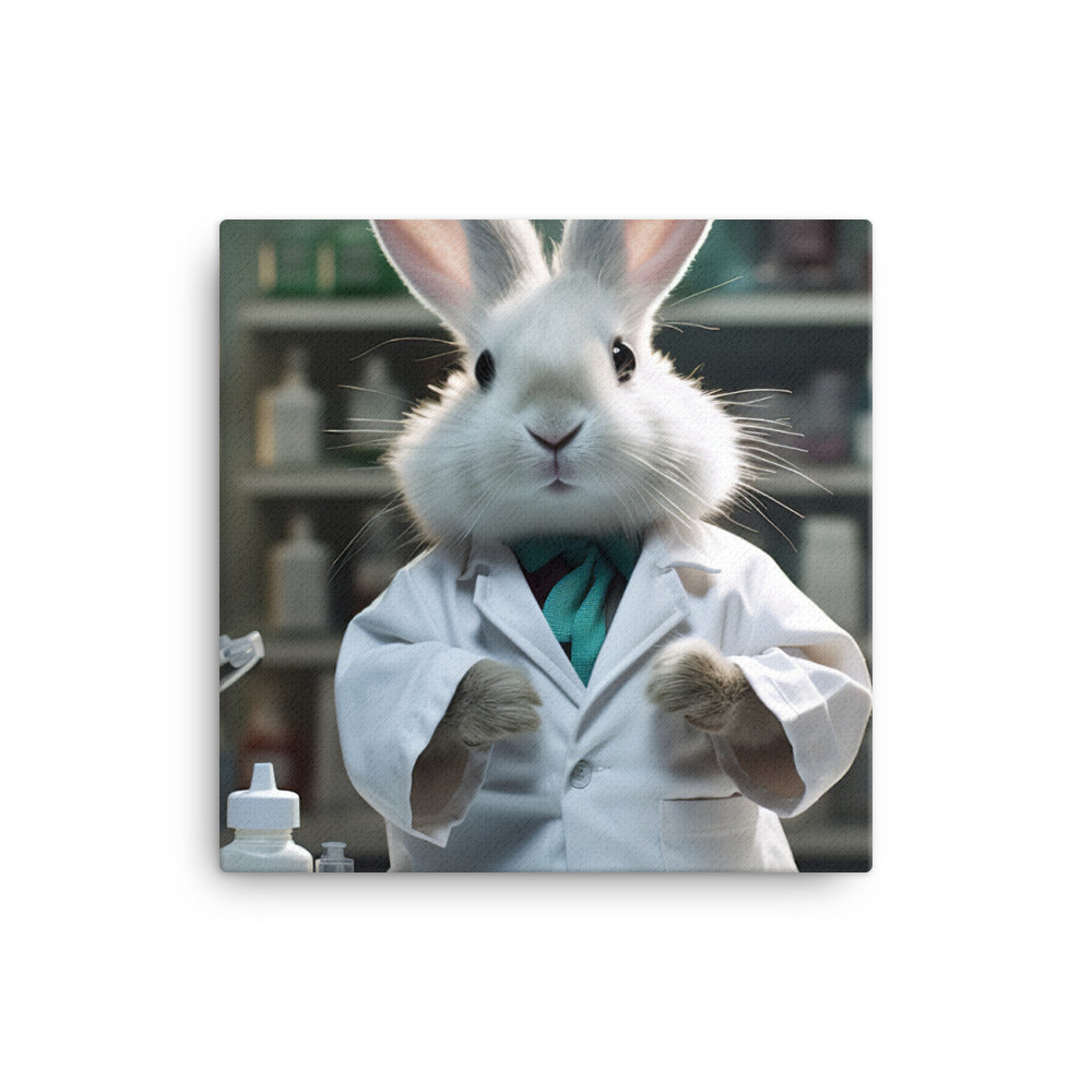 Lionhead Pharmacist Canvas - PosterfyAI.com