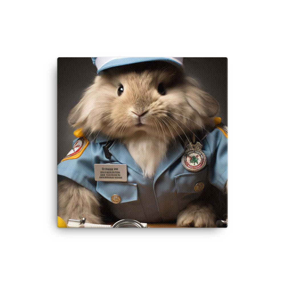 Lionhead Paramedic Canvas - PosterfyAI.com