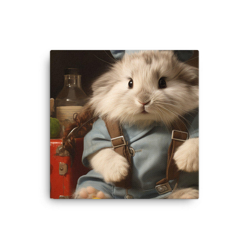 Lionhead Paramedic Canvas - PosterfyAI.com