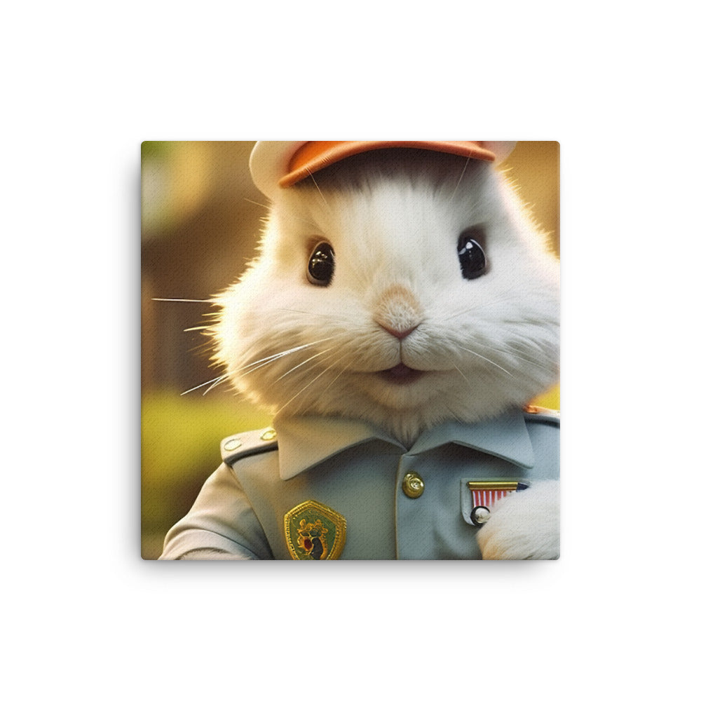 Lionhead Paramedic Canvas - PosterfyAI.com