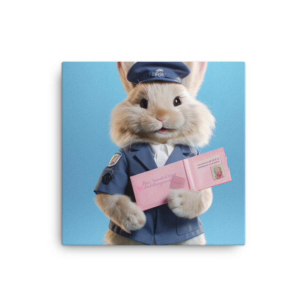 Lionhead Mail Carrier Canvas - PosterfyAI.com