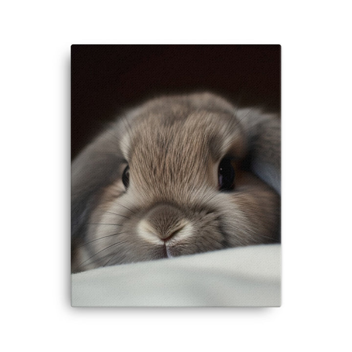 Holland Lop Canvas - PosterfyAI.com