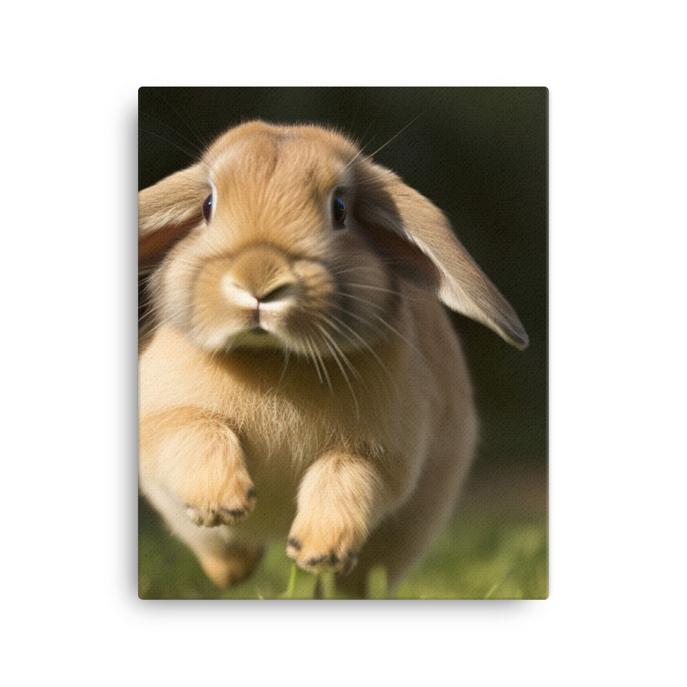 Holland Lop Canvas - PosterfyAI.com