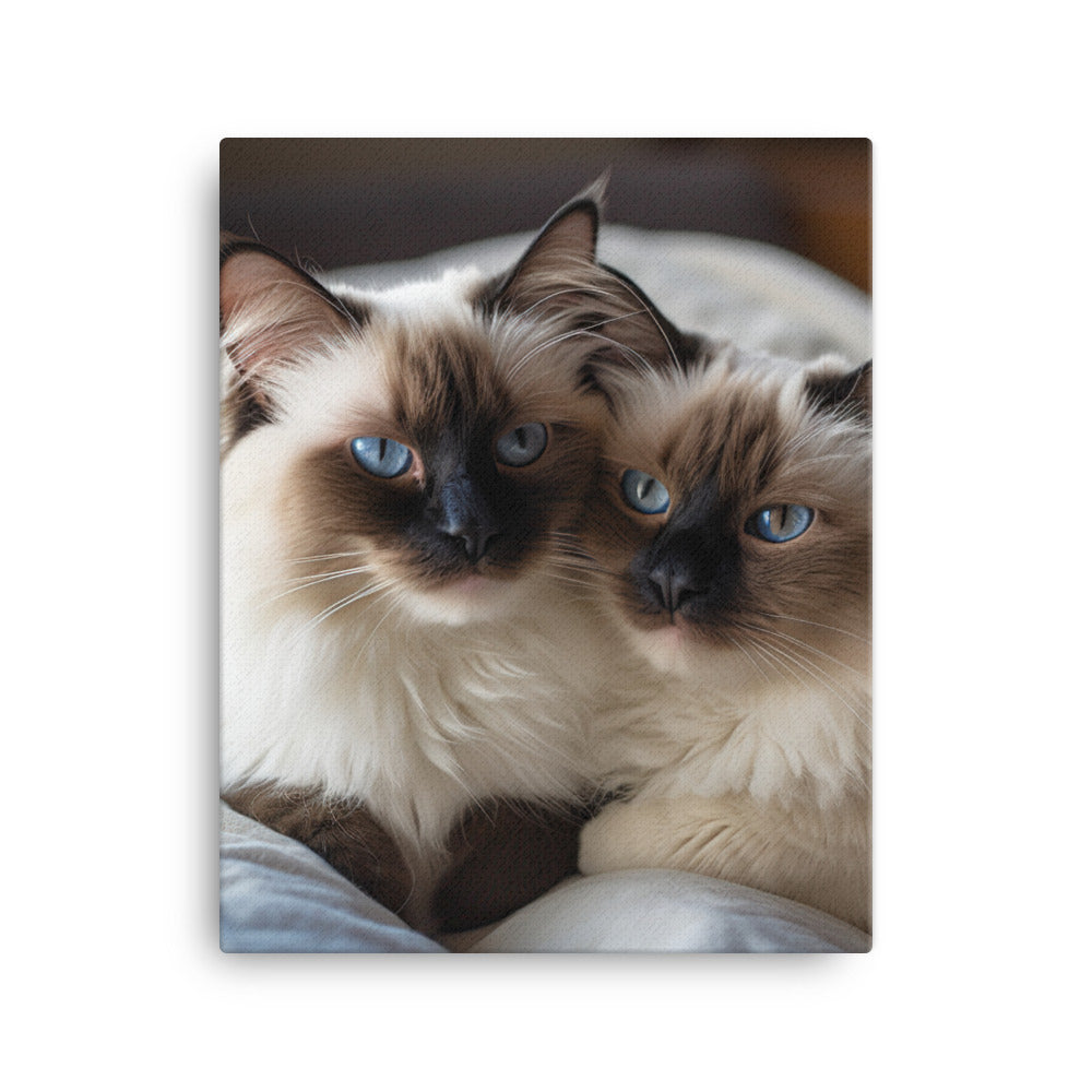 Ragdoll Companions Canvas - PosterfyAI.com