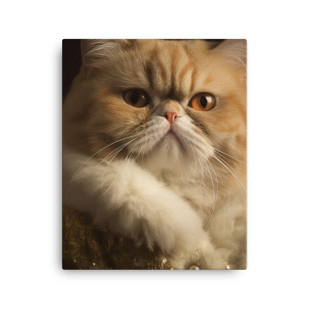 Exotic Shorthair Canvas - PosterfyAI.com