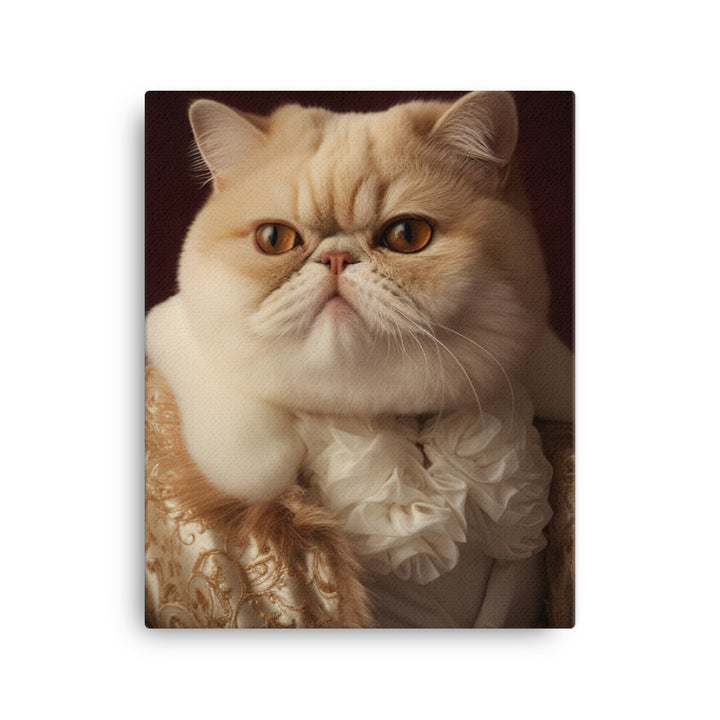 Exotic Shorthair Canvas - PosterfyAI.com