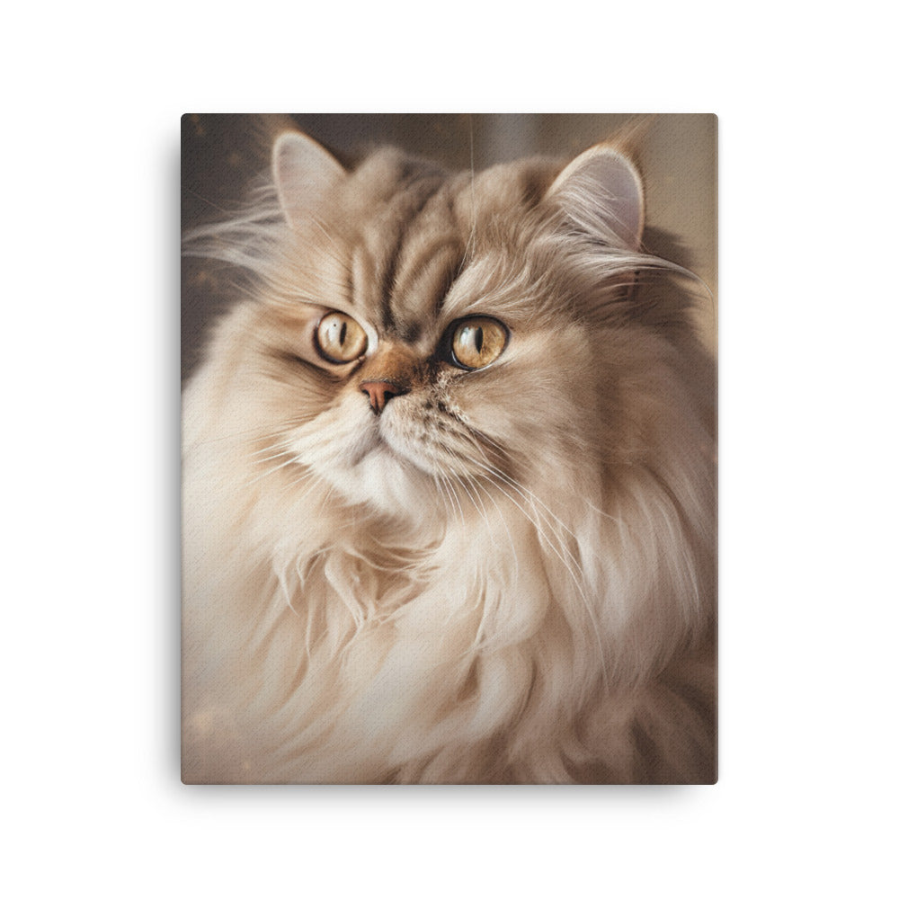 Glamorous Persian Portrait Canvas - PosterfyAI.com