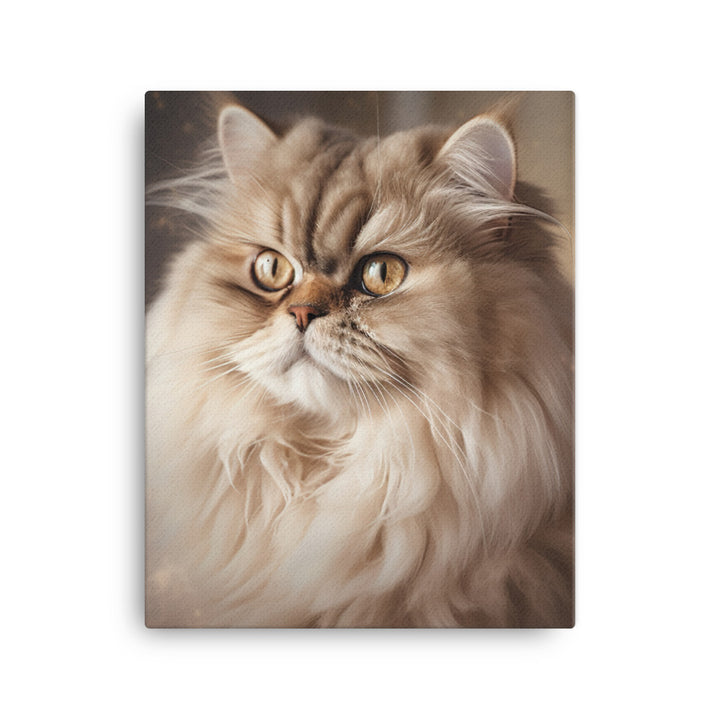 Glamorous Persian Portrait Canvas - PosterfyAI.com
