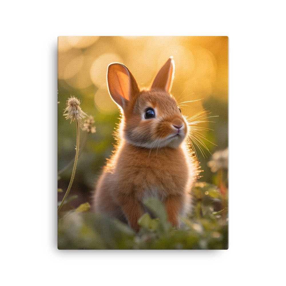Irresistible Cinnamon Cuteness Canvas - PosterfyAI.com
