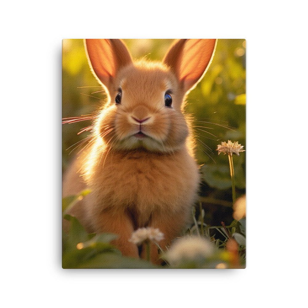 Cute Cinnamon Bundle of Joy Canvas - PosterfyAI.com
