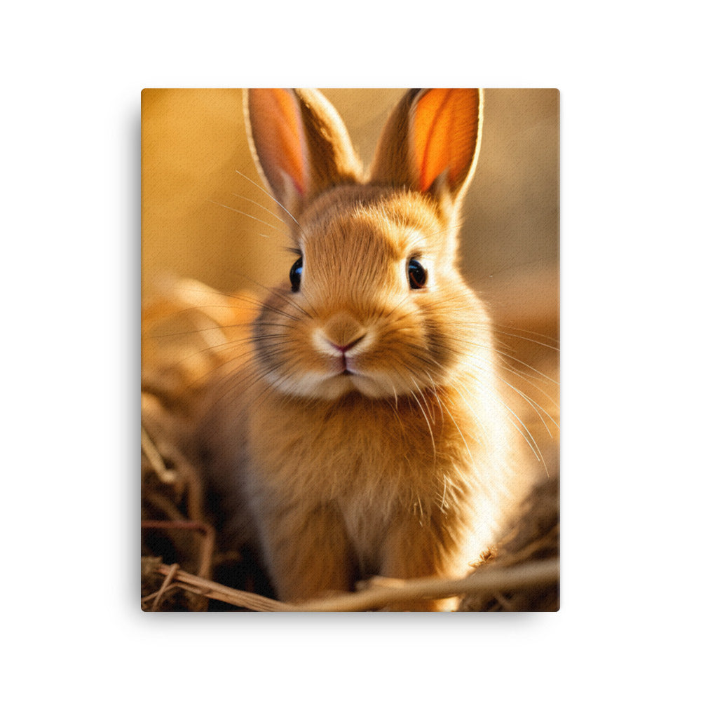 Cute Cinnamon Bundle of Joy Canvas - PosterfyAI.com