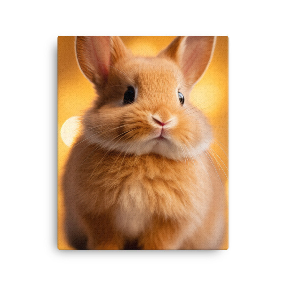 Adorable Cinnamon Fluffball Canvas - PosterfyAI.com