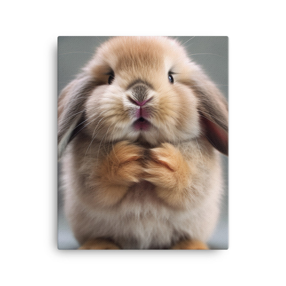 American Fuzzy Lop Canvas - PosterfyAI.com