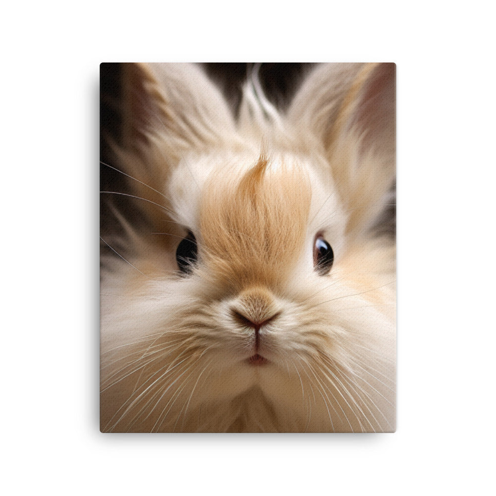 Charming Himalayan Bunny Canvas - PosterfyAI.com