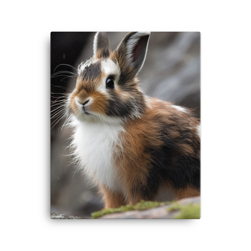 Adorable Himalayan Bunny Canvas - PosterfyAI.com