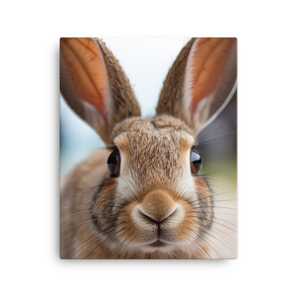 Charming Havana Bunny Canvas - PosterfyAI.com