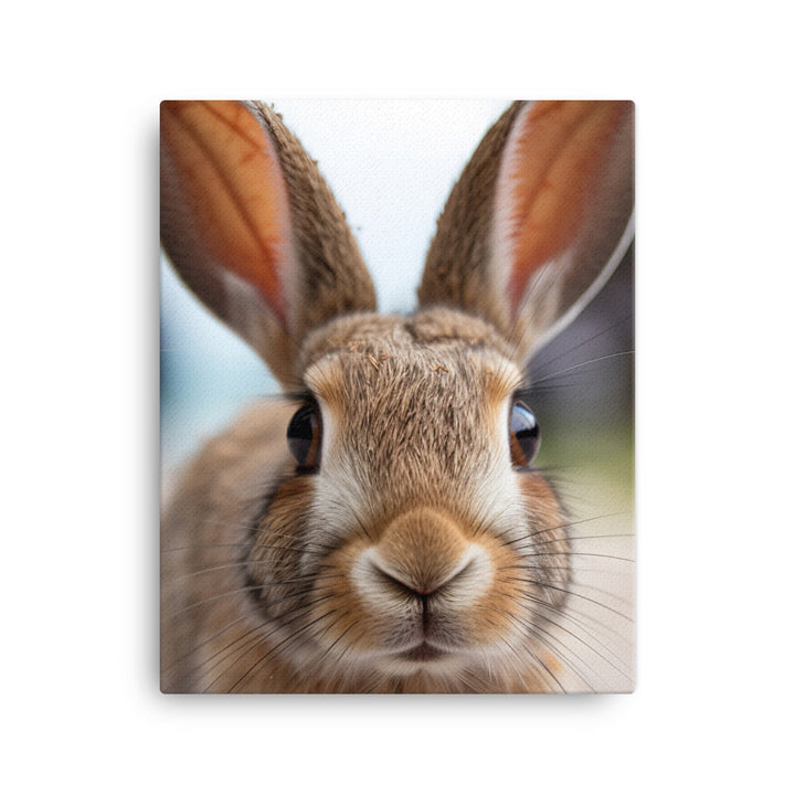 Charming Havana Bunny Canvas - PosterfyAI.com