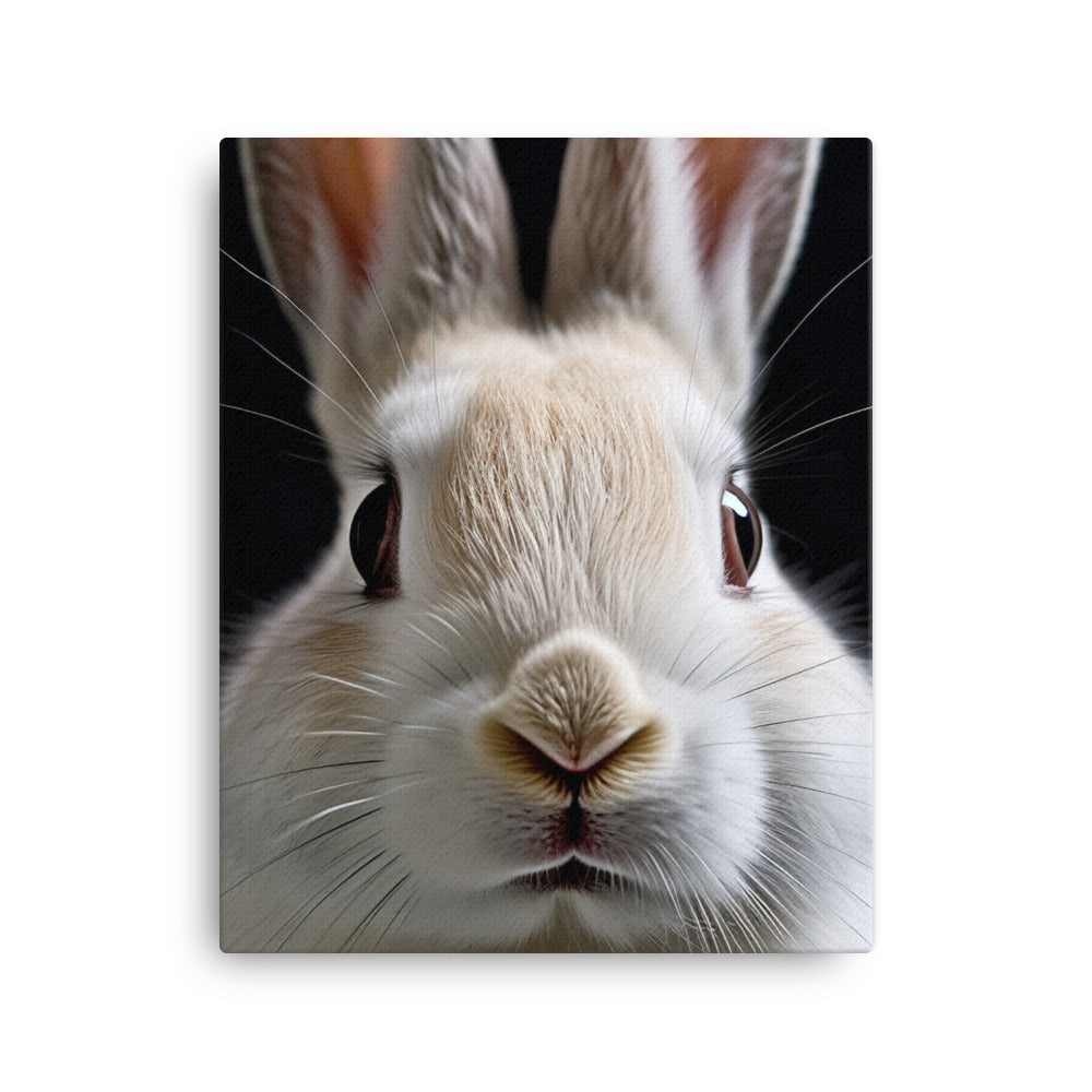 Charming Californian Bunny Canvas - PosterfyAI.com