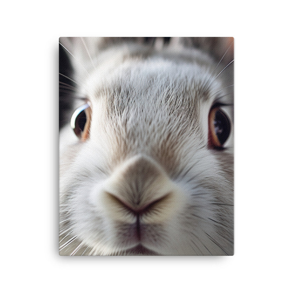 Charming Californian Bunny Canvas - PosterfyAI.com