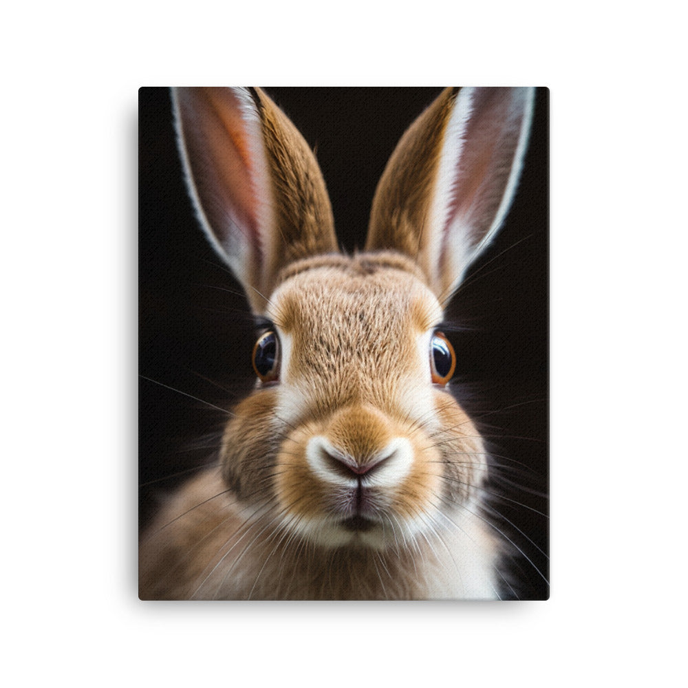 Adorable Belgian Hare Canvas - PosterfyAI.com